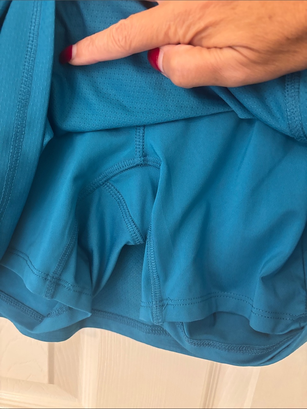 RBX Blue Athletic Skort with Side Pockets - Picture 3 of 5